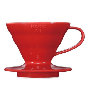 Coffee Dripper V60 01 Ceramic Red \ V60 ceramica rosso 1 tazza