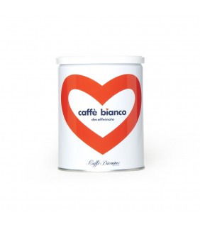 Barattolo Caffè Bianco decaffeinato 100% Arabica macinato 250g