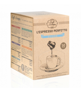 Cuore - L'espresso perfetto - DECAFFEINATO - 50 cap. 