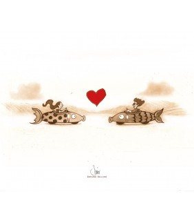 Tazza PESCI -  Funny Cups ASTROLOVE