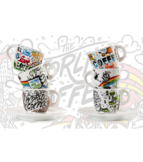 Tazze Funny Cups espresso - World of Coffee